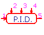 Модель PID регулятора с переменными коэффициентами